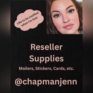 Like To Be Notified When I Go Live! Reseller Supplies - Mailers, Stickers, Cards
